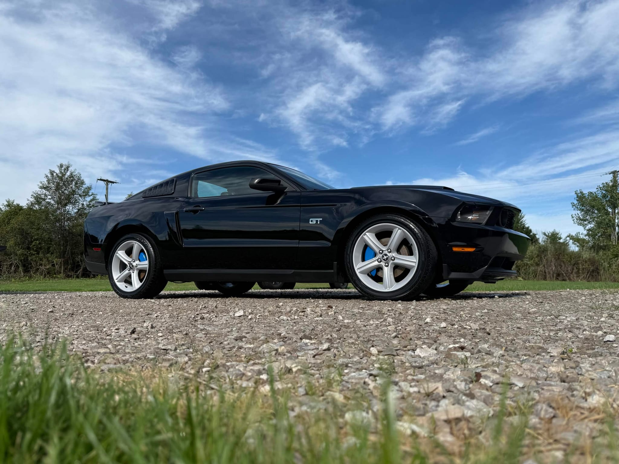 Black Ford Mustang GT detailed by A&F Auto Detailing